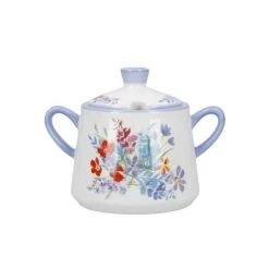 London Pottery Viscri Meadow Sugar Bowl With Lid