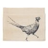 The Just Slate Company Pheasant Linen Table Runner 1 The Just Slate Company Pheasant Linen Table Runner -tableware LTTRPH Just Slate Company Pheasant Linen Table Runner