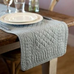 Mary Berry Signature Cotton Table Runner Grey -tableware MBSCRUNGRY Mary Berry Signature Cotton Table Runner Grey 2