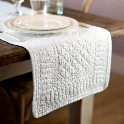 Mary Berry Signature Cotton Table Runner Ivory -tableware MBSCRUNIVR Mary Berry Signature Cotton Table Runner Ivory 2