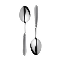 Mary Berry Set Of 2 Serving Spoons Grey