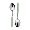 Mary Berry Set Of 2 Serving Spoons Pistachio -tableware MBSCSERVSPPIT2 Mary Berry Set Of 2 Serving Spoons Pistachio