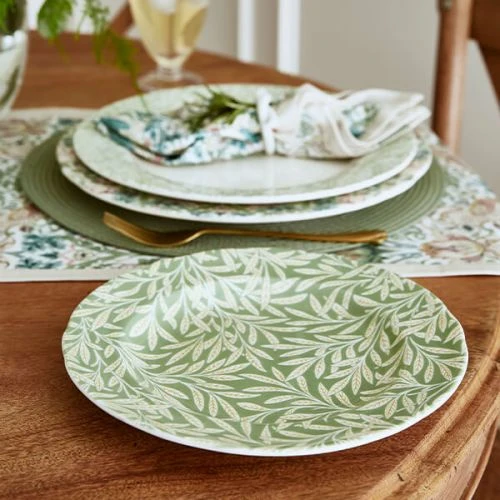 Morris & Co Mixed Set Of 4 23cm Plates 8 Morris & Co Mixed Set Of 4 23cm Plates - Image 6