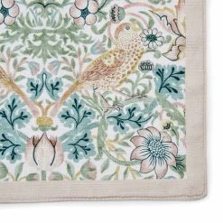 Morris & Co Strawberry Thief Set Of 2 Napkins -tableware MCOR8963XW Morris and Co Napkins Strawberry Thief Set of 2 2