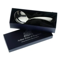 Arthur Price Of England Sovereign Stainless Steel Cream Ladle Old English