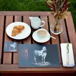 Rural Roots Horse Placemat Pack Of 4 -tableware PMO2605X4 Rural Roots By Tradestock Horse Placemat Pack Of 4 2