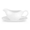 Royal Worcester Serendipity White Gravy Boat And Stand 2 Royal Worcester Serendipity White Gravy Boat And Stand -tableware SDP5591 XB Royal Worcester Serendipity White Gravy Boat and Stand