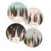 Sara Miller Frosted Pines Collection Set Of 4 Plates 1 Sara Miller Frosted Pines Collection Set Of 4 Plates -tableware SMFP78964 XG Sara Miller Frosted Pines Collection Set of 4 Plates