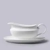 W.M.Bartleet & Sons Gravy Boat With Saucer 500ml -tableware T261 W M Bartleet Gravy Boat and Saucer 500ml