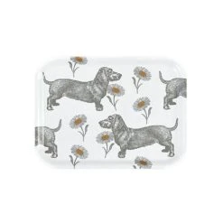 Thornback & Peel Dog & Daisy Small Rectangular Birch Tray