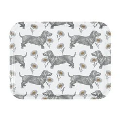 Thornback & Peel Dog & Daisy Large Rectangular Birch Tray