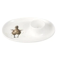 Wrendale Designs Duckling Egg Saucer 7 Wrendale Designs Duckling Egg Saucer -tableware WN4088 XL Wrendale Designs Egg Saucer Duckling 2