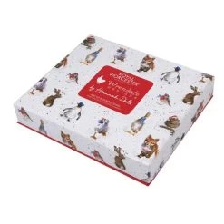 Wrendale Designs Christmas Pastry Forks Set Of 6 -tableware WNB1102XG Wrendale Designs Christmas Collection Pastry Forks Set Of 6 3