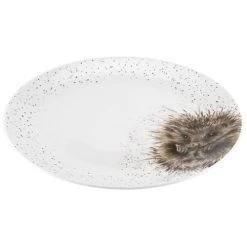 Wrendale Designs Coupe Platter Hedgehog 6 Wrendale Designs Coupe Platter Hedgehog -tableware WNLI4342 XL Wrendale Designs Coupe Platter Hedgehog 1