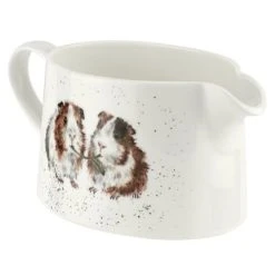 Wrendale Designs Sauce Boat Guinea Pig -tableware WNMV4344 XT Wrendale Designs Sauce Boat Guinea Pig 2