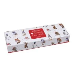 Wrendale Designs Christmas Cake Slice -tableware WNOA1104XG Wrendale Designs Christmas Collection Cake Slice 3