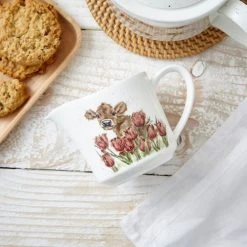 Wrendale Designs Cow Cream Jug -tableware WNSR3925 XT Wrendale Designs Cow Cream Jug 5