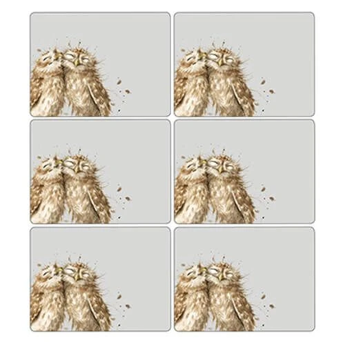 Wrendale Designs Owl Placemats Set Of 6 3 Wrendale Designs Owl Placemats Set Of 6