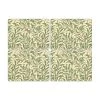 Morris & Co Willow Bough Green Placemats Set Of 4