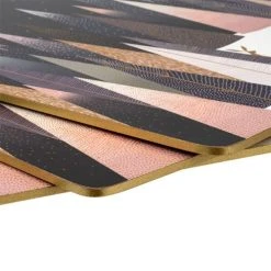 Sara Miller Frosted Pines Collection Set Of 4 Large Placemats -tableware X0010649114 Sara Miller Frosted Pines Collection Set of Large Placemats 2