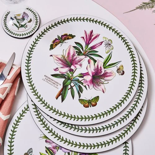 Portmeirion Botanic Garden Round Placemats Set Of 4 4 Portmeirion Botanic Garden Round Placemats Set Of 4 - Image 2