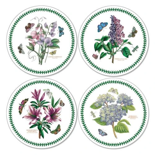 Portmeirion Botanic Garden Round Placemats Set Of 4 3 Portmeirion Botanic Garden Round Placemats Set Of 4