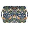 Morris & Co Strawberry Thief Blue Large Handled Tray -tableware X0019518717 Morris And Co Strawberry Thief Blue Large Handled Tray