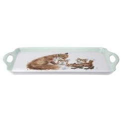 Wrendale Designs Fox Large Handle Tray -tableware X0019519072 Wrendale Designs Large Handle Tray Fox 2