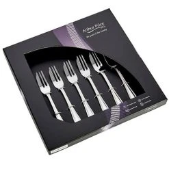 Arthur Price Classic Britannia Set Of 6 Pastry Forks