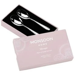 Arthur Price Monsoon Mirage Pair Of Salad Servers