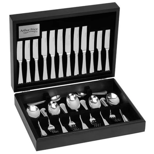 Arthur Price Classic Rattail 58 Piece Cutlery Canteen FREE Extra Eight Tea Spoons 3 Arthur Price Classic Rattail 58 Piece Cutlery Canteen FREE Extra Eight Tea Spoons